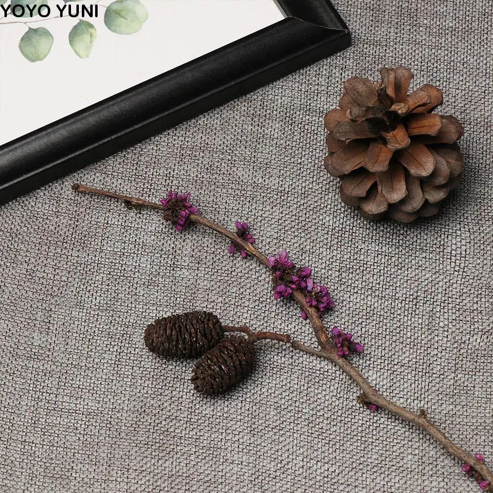 

Photography Studio 45*50cm Photography Props Burlap Cloth Vintage Backdrops Backgrounds Linen Woven Fabric Background Cloth