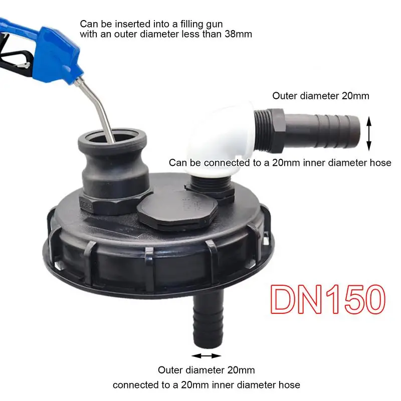 

DN150 IBC тонные крышки корпуса IBC, крышка тоута, Крышка Резервуара Ibc, аксессуары для фильтрации резервуара IBC, тоут, крышка входного отверстия резервуара для воды