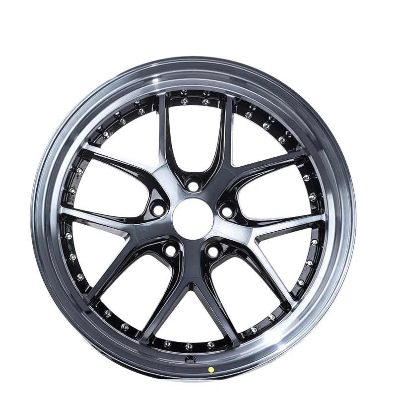 

XL Gloss Black Machined Face Lightweight Dual-Tone 5-Spoke Alloy Wheels 18-20 Inch Forged Wheel Rims for BMW/Audi/Honda/Toyota