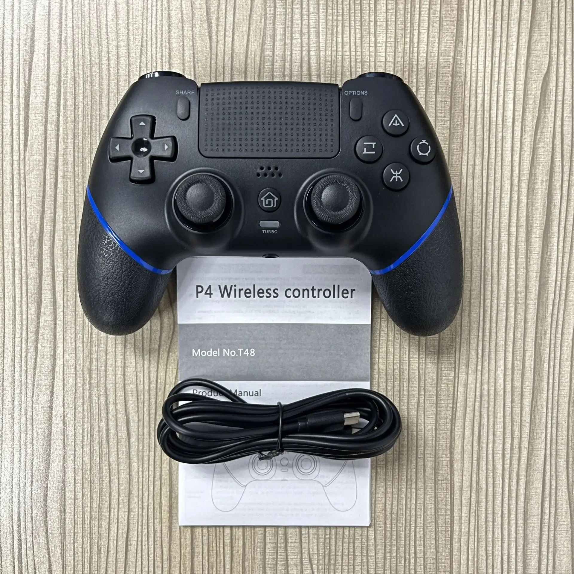 Новый геймпад, беспроводной игровой контроллер T48 Pro Elite Hall Trigger, джойстик Mecha-тактильные кнопки для PS4/PS4 Pro/PS4 Slim/PC