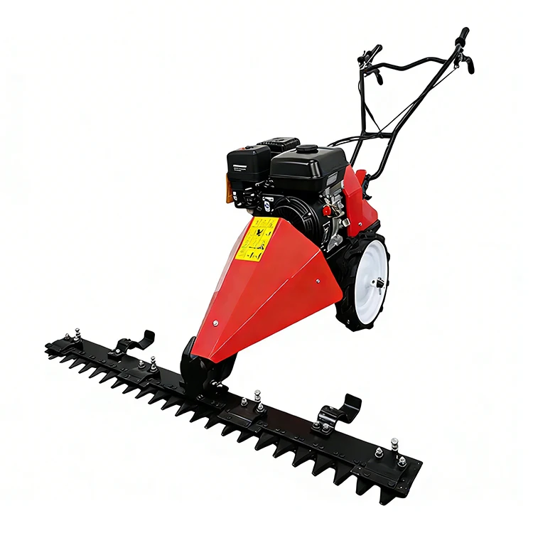 

-For Behind Lawn Mower 212cc Petrol Engine 7.0HP High Productivity 80-120cm Cutting Width 1-8cm Height Adjustable Brush Cutter*