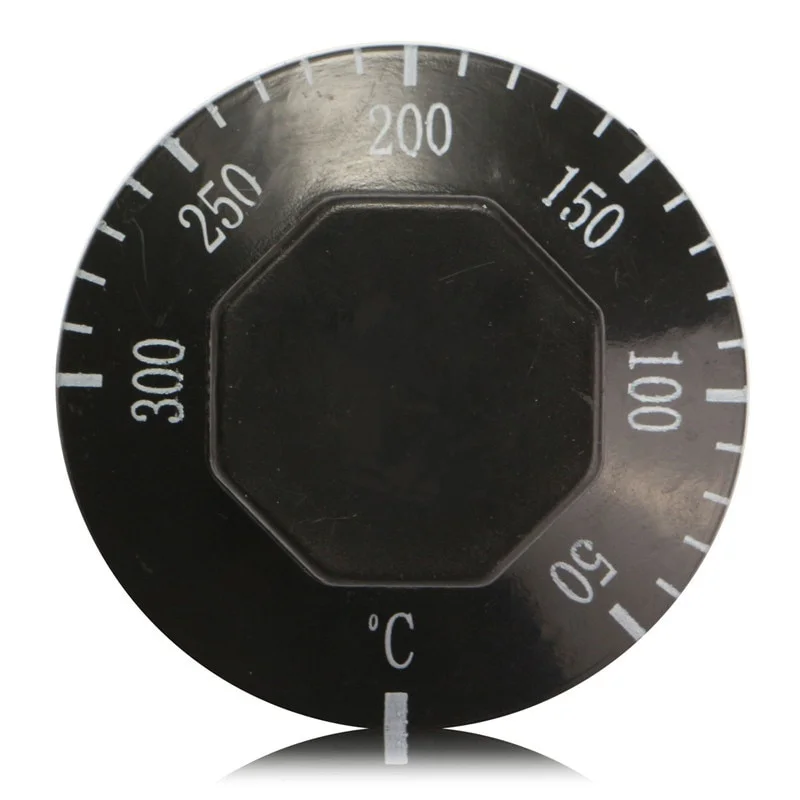 Thermostat AC 250V 16A 50-300/50-400 Degrees Celsius Knob Liquid Rising Temperature Controller NO NC for Electric Oven