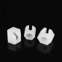 2Pcs White SodaStream Crystal 1.0 2.0 Nozzle Replacement Nuts Set, Quick-Fit CO2 Connector, Safe Gas Seal, Easy Installation