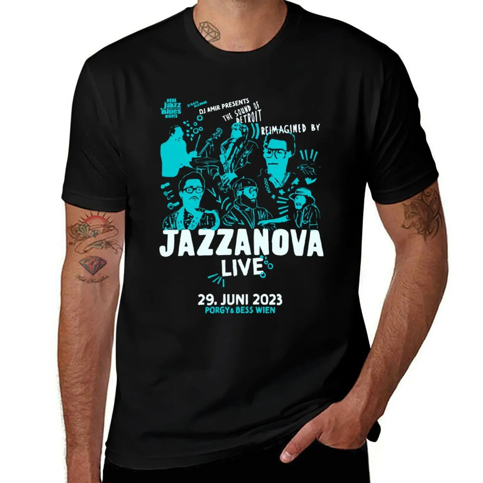 

Jazzanova T-Shirt t shirts for man graphic funny cotton t shirt pack graphic t shirts for man T-Shirt