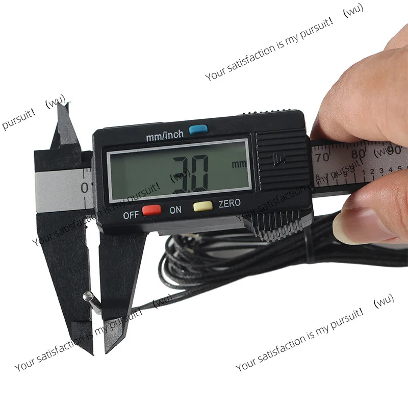 ZOCI-3D printer accessories PT1000 probe temperature measurement platinum resistance sensor 1.5 meters wire length PT1000-550BW