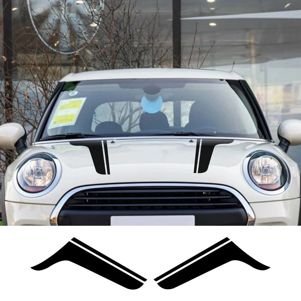 

Стайлинг автомобиля, наклейка на капот, наклейки для MINI Cooper S One Countryman Clubman R55 R56 R60 R61 F54 F55 F56 F57 F60, аксессуары