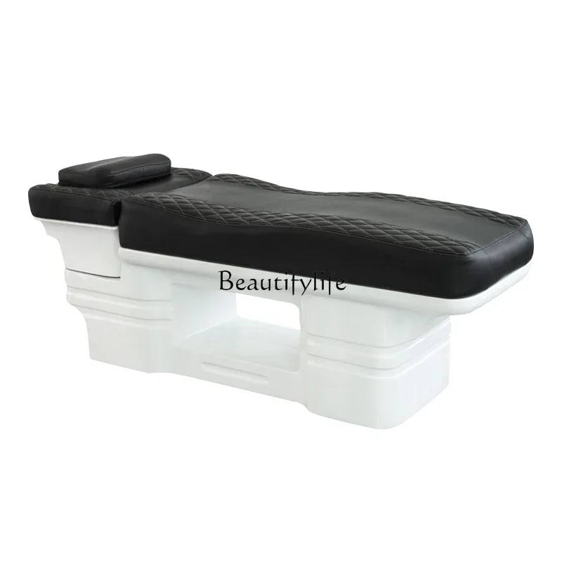 

Simple Thai Corpse Pose-Head Therapy Bed Multifunctional Comfortable Environmental Protection FRP Facial Bed