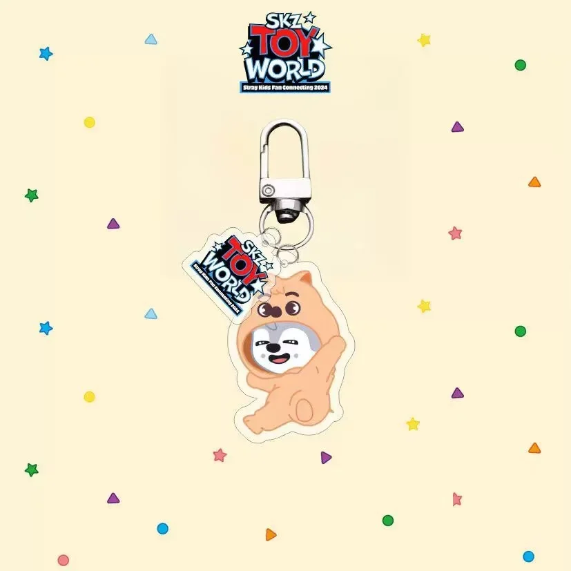 SKZ TOY WORLD collection keychains, cute bag accessories, couple key chains, unique birthday gift options