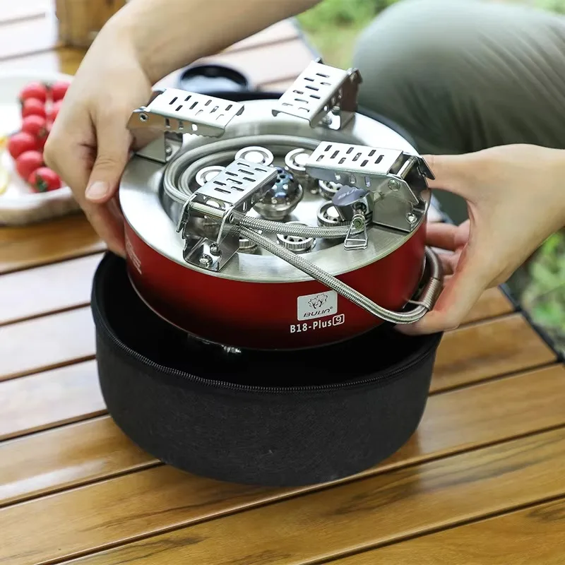 Bulin BL100-B18 Plus9 Big Discount Folding Camping Stove Butane Camping Tent With Stove