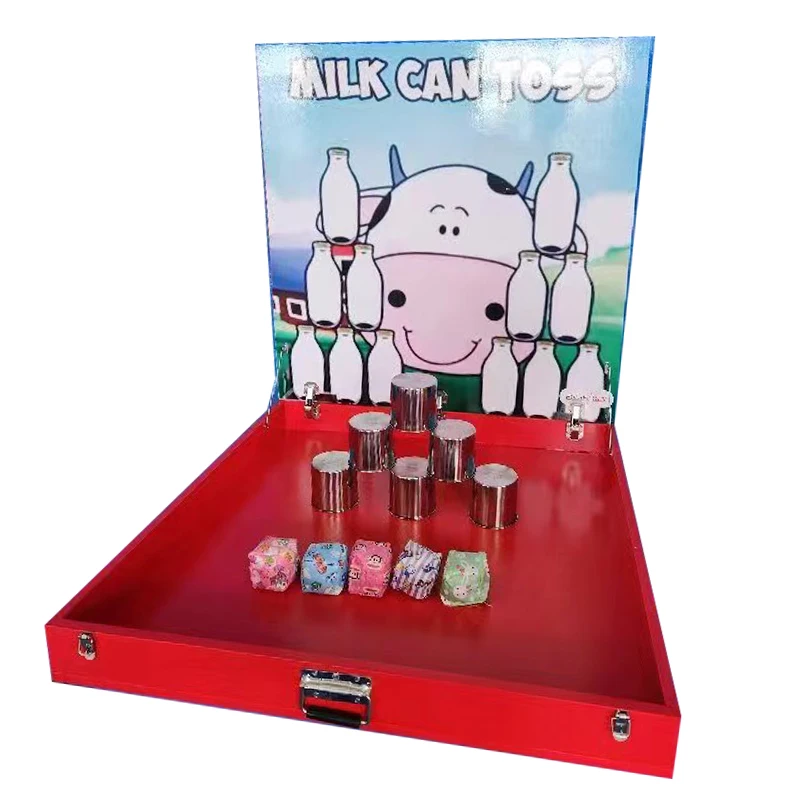 Wholesale bestselling and innovative sandbag and steel can games for children's entertainment and corporate carnival events