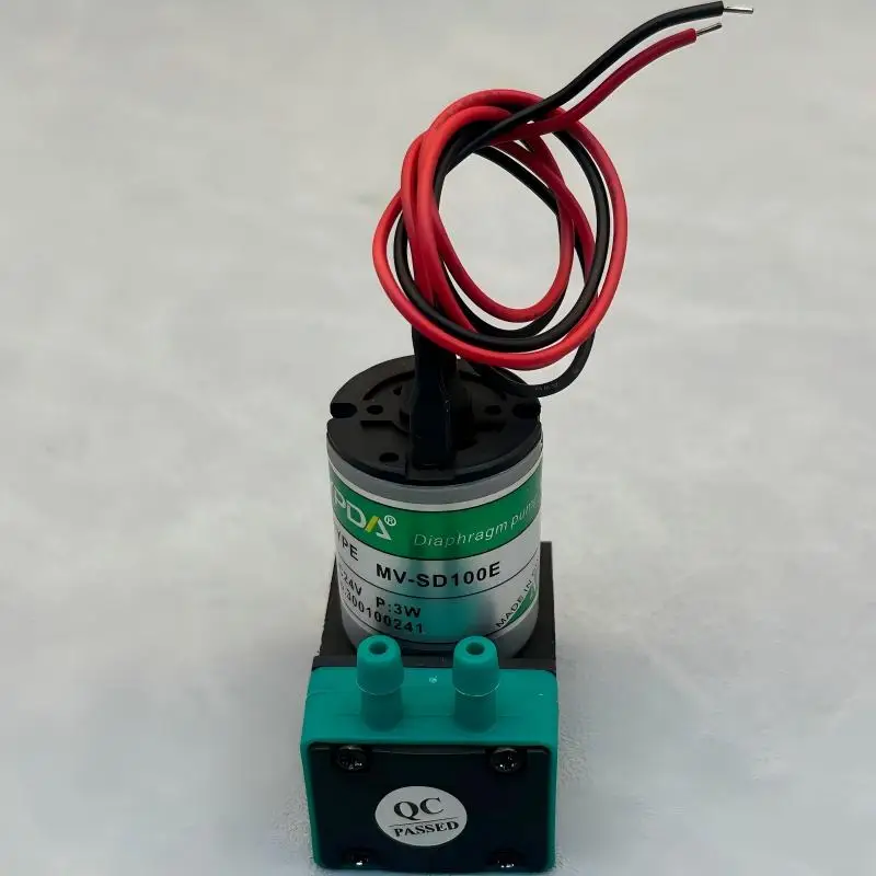2pcs SYPDA Small Micro Ink Pump for UV Flatbed Printer 24V 3W MV-SD100Euv Printing Machine Ink Pump System