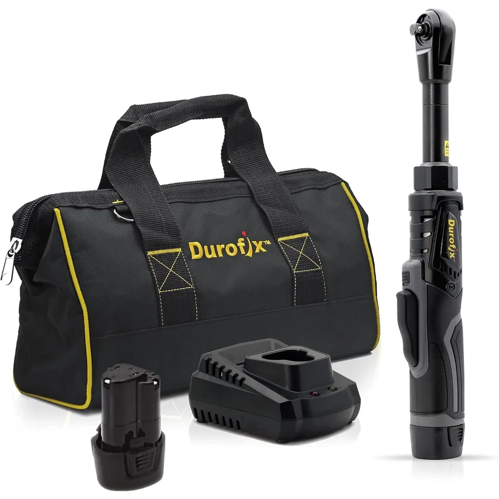 

G12 Series 12V Li-ion Cordless 3/8” 60 ft-lbs. Extended Ratchet Wrench Tool Kit, 12V Cordless Ratchet Wrench,