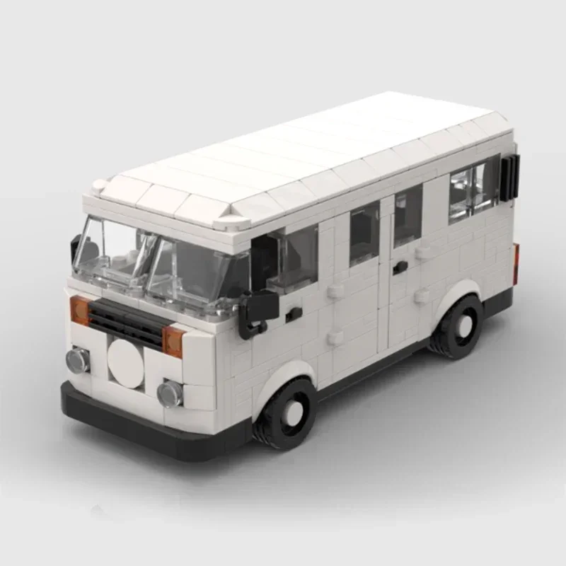 

Конструктор City Vehicles Model Moc: Городской микроавтобус T2 1997, технологичные модульные блоки, подарки, рождественские игрушки, наборы для сборки своими руками