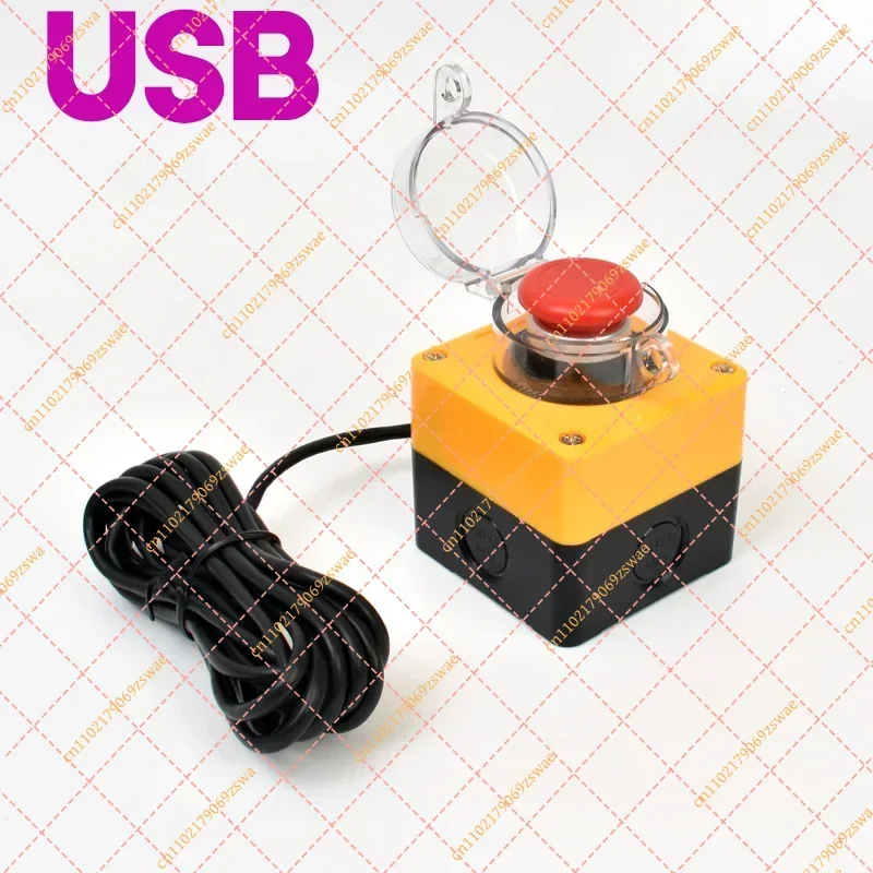 35mm Usb Customization Keys Buttons Responders Wireless Lottery Computer Mouse Simulation Keyboard Games Emergency Stop