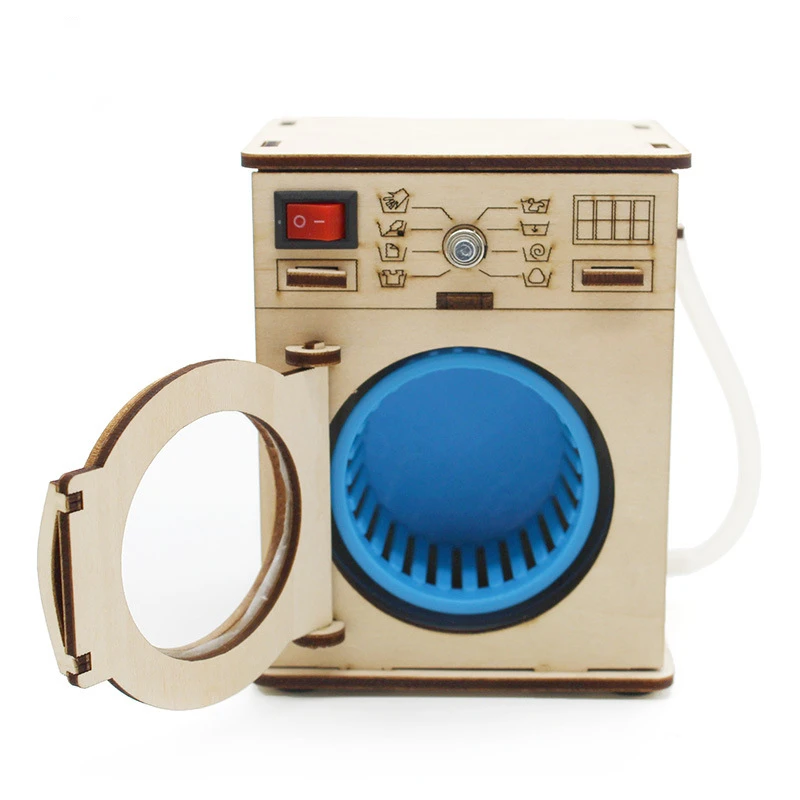 Washing Machine Model 3 (drum) Technology Small Production DIY Science and Education Experimental Material Package