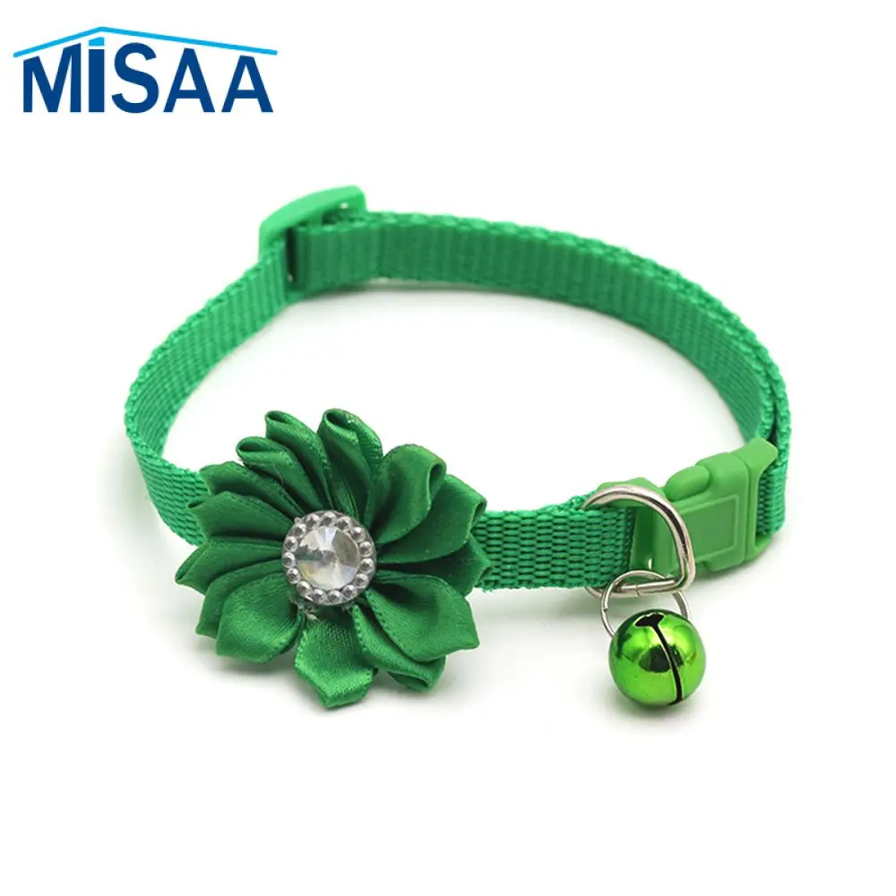 

Dog Collar Crystal Elastic Collar Non-toxic Adjustable Fashionable Simple Pet Supplies Pet Necklacce Durable Detachable