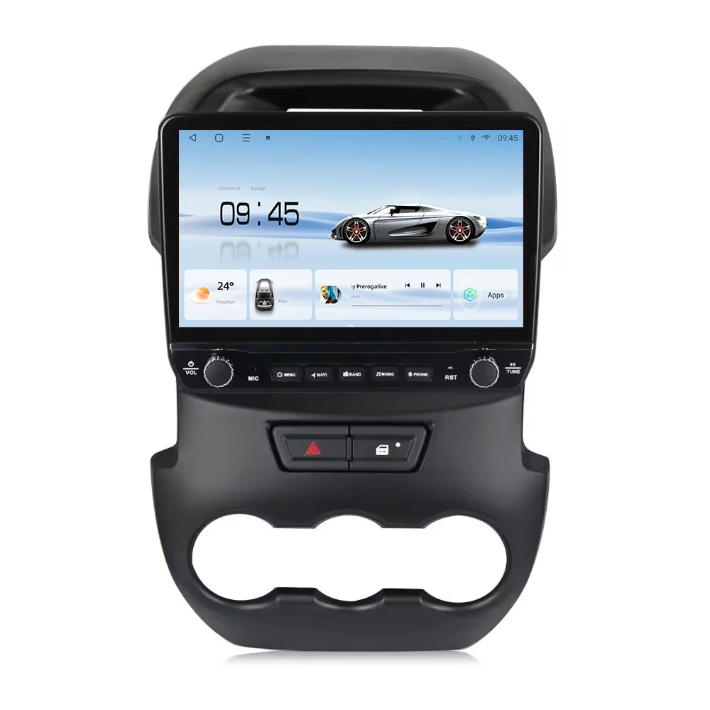 

Android 13 Радио 9-дюймовый головное устройство для Ford Ranger 2011-2014 GPS-навигация Мультимедийный видеоплеер Сенсорный экран 4G DSP WIFI