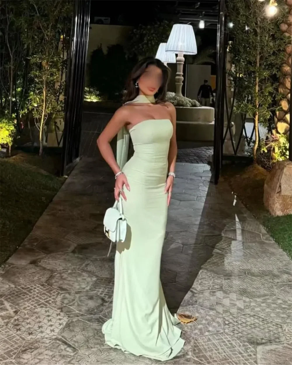 

ROYET без бретелек из тюля со складками вечернее женское платье без рукавов Русалка торжественное вечернее платье с скользящим шлейфом платье для выпускного вечера новое индивидуальное