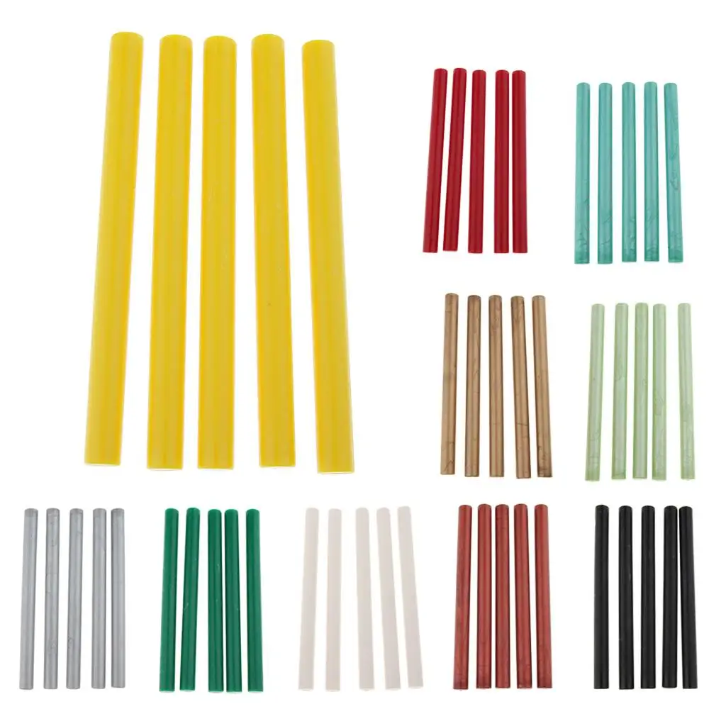 Wedding Invitation Card Stamp Resin Round Sealing Wax Stick for Postage Envelope DIY Craft