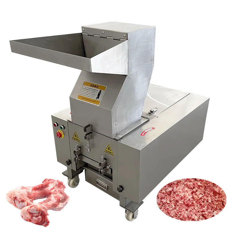 Animal Bone Crusher Chicken/Pork/Beef Bone Mill Machine Powder Shredder Grind Meat Processing Machinery Bone Crusher Machine