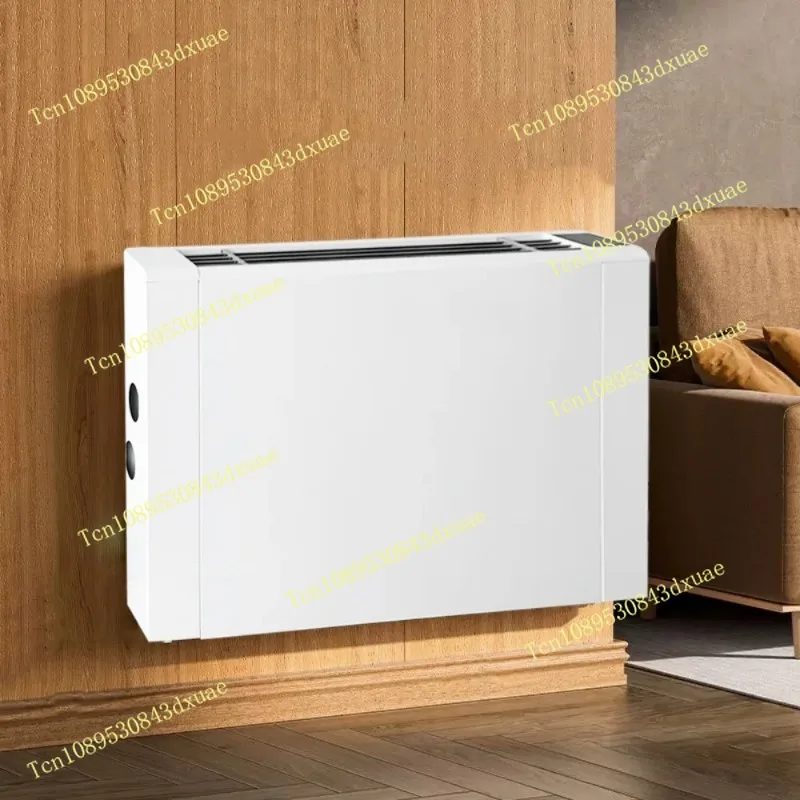 Manufacture Vertical Concealed Floor Chilled Water Fcu Ultra-thin Fan Coil Units for Heating and Cooling Systems