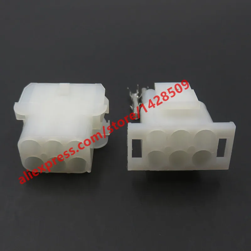 1 Set 6 Pin Electrical Connector 63080 Female And Male Plug For Elevator Auto