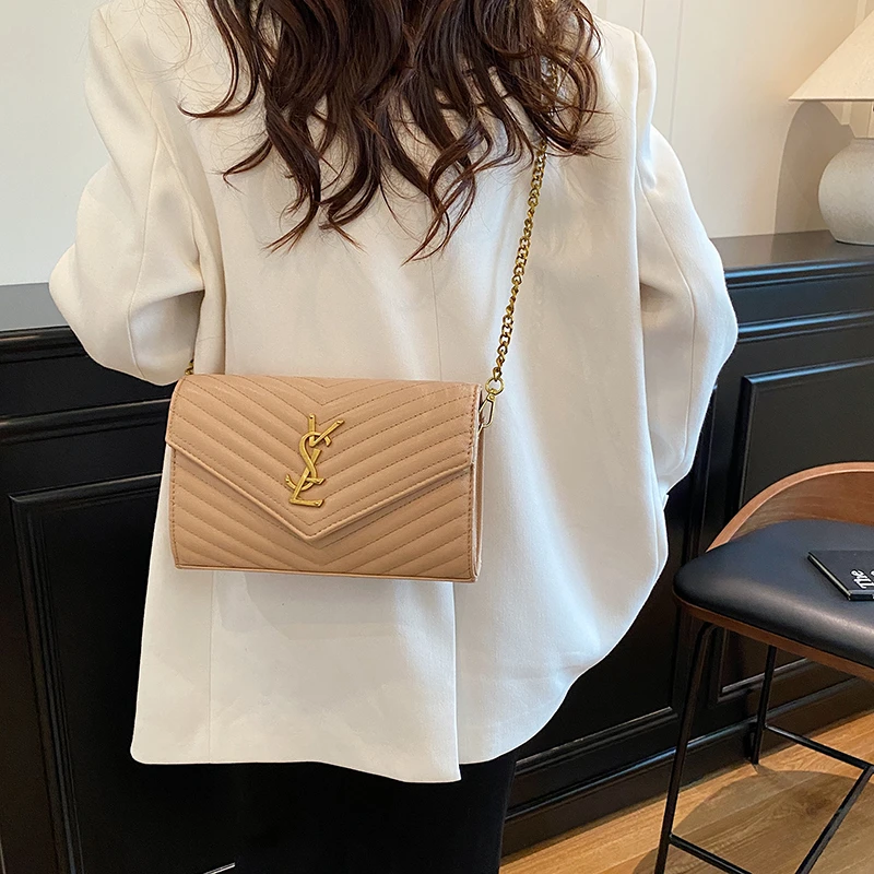 

Роскошная женская элегантная модная кожаная сумка на плечо, элитная повседневная сумка-тоут, шикарная сумка через плечо