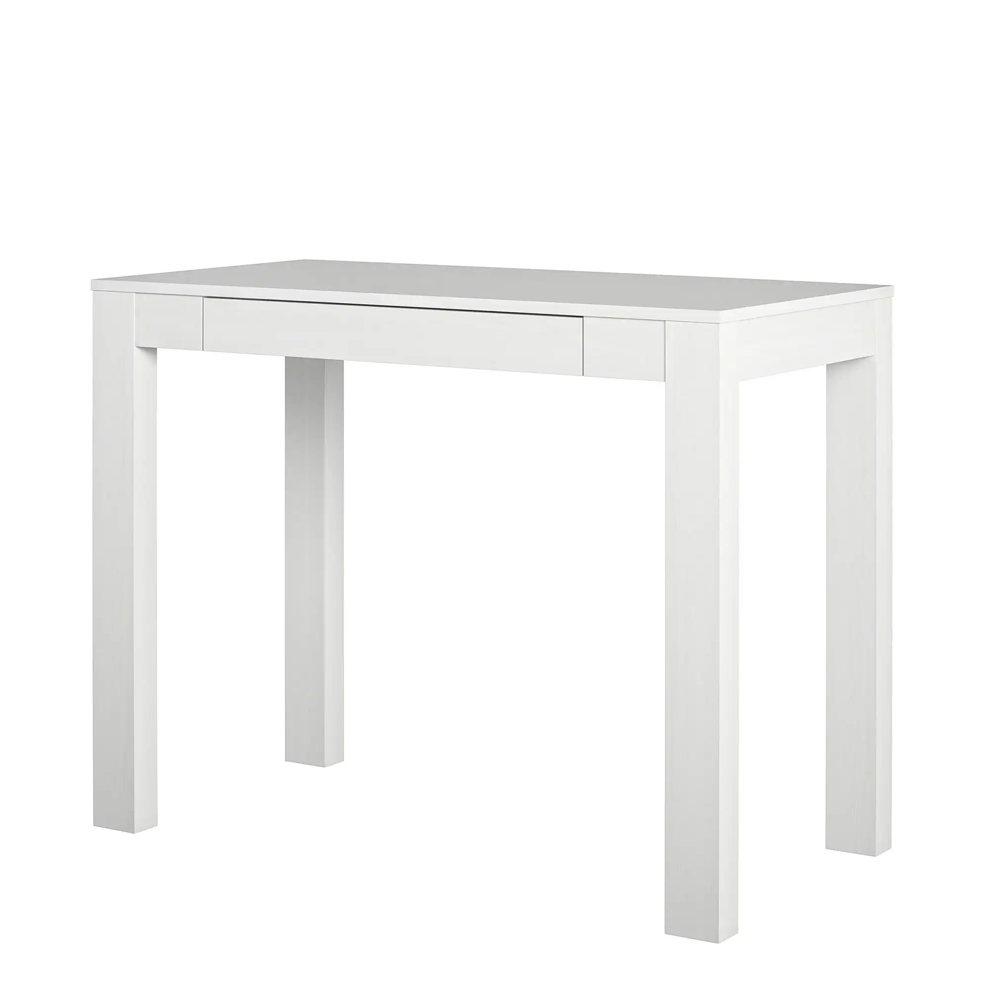 Parsons-Bureau minimaliste, blanc
