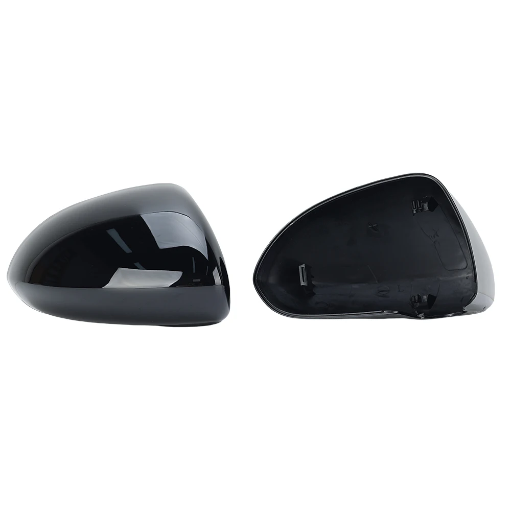 Rearview Mirror Housing Cover Caps For Vauxhall Opel Corsa D E 2006-2019 Black Rearview Mirror Housing Cover Cap Car Accessories