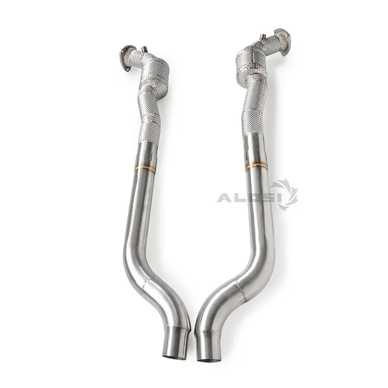 Exhaust Downpipe for Maserati Gran Turismo GT MC Stradale 4.2 4.7 2007-2019 Protect Downpipe Insulation Layer Performance