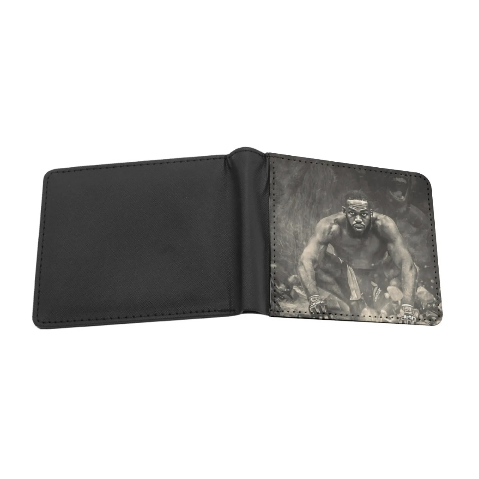 Jon Jones Men's Wallet Pu Leather Wallet Multifunction Credit Card Purse Jon Jones Jon Jones Highlights Jon Bones Jones Jones