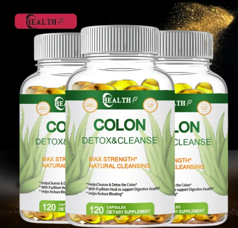 

HEALTH Colon Cleansing Supplement - Full Body Colon, Digestive Regulation and Gut Health for Men and Women, 120 Capsules