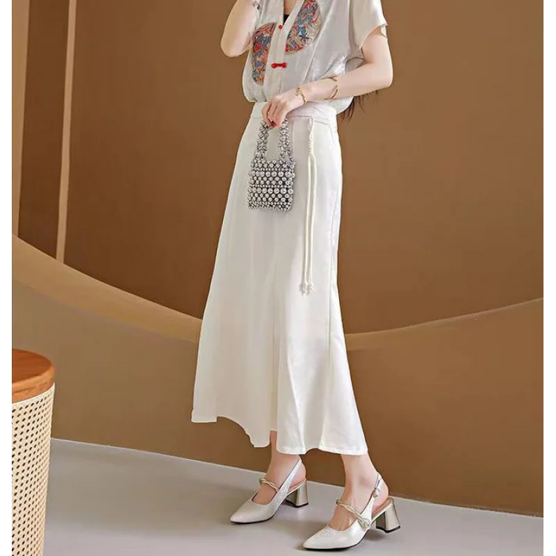 2026 Elegant Women Pointed Toe Slingback Block Heel Sandals Vintage Chic Dress Shoes for Wedding Office Party view 3