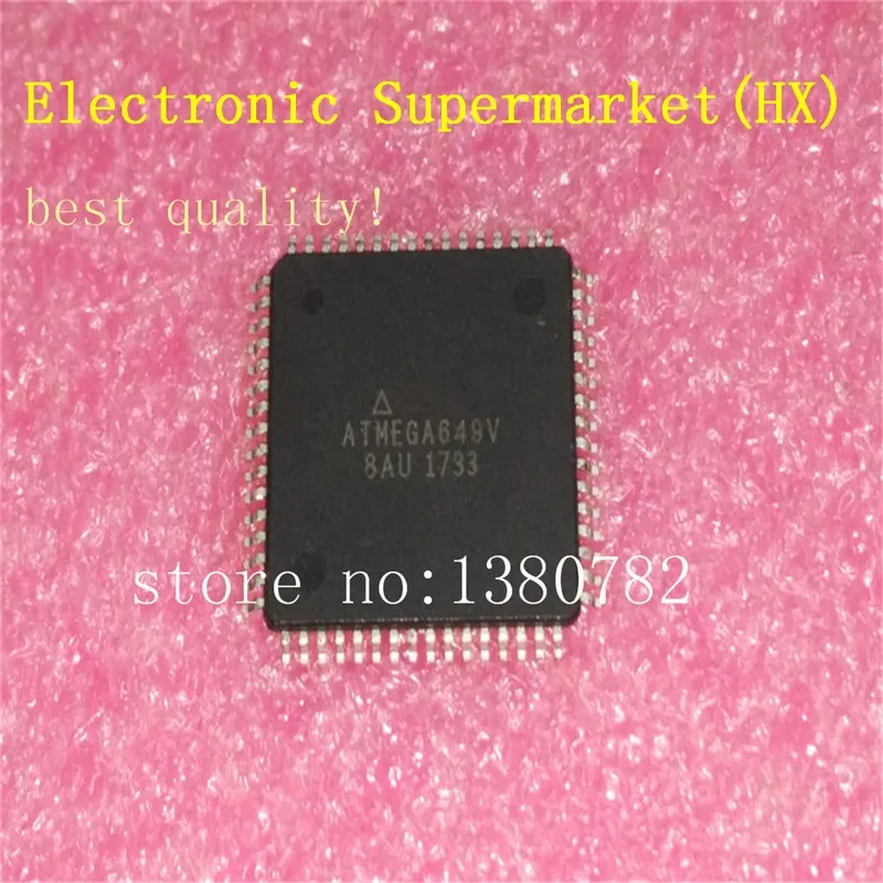 

Free shipping 5pcs-20pcs/lot ATMEGA649V-8AU ATMEGA649V ATMEGA649 TQFP64 IC In stock!