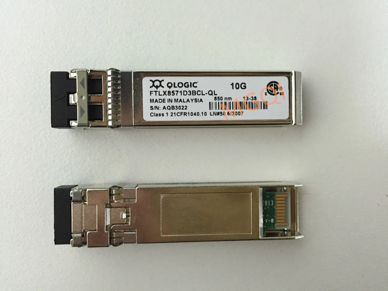 1 sztuk QLOGIC przełącznik światłowodowy sfp/FTLX8571D3BCL-QL/10GB SFP + dla karty HBA qlogic przełącznik 10g/qlogic 10g sfp/qle światłowód sfp