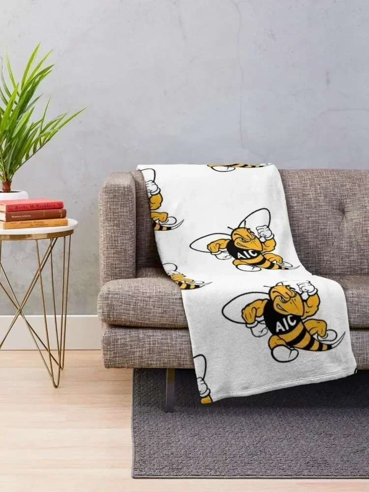 The Randolph Macon Iconic Throw Blanket Polar Luxury warm winter Nap Blankets