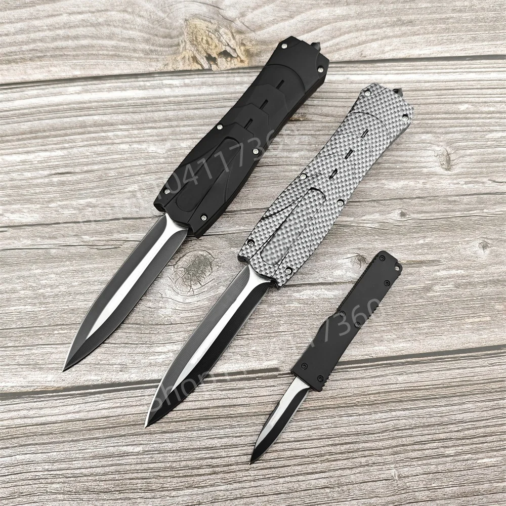 Outdoor Knife Pocket Knife 440C Blade ABS / Aluminum Alloy Handle Halloween Gifts Camping Hiking Survival Hunting Tools