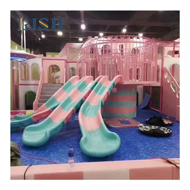 Hot Sale Indoor Playground Equipment Children Amusement Park ball pit kid pool foam ball pit  pool slide