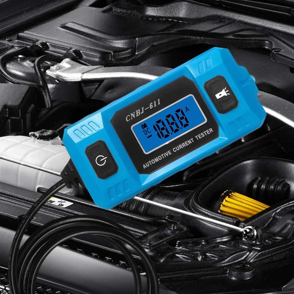 Automotive Fuse Current Testing Tool Max 48V Car Circuit Tester High Precision Blade Fuse Circuit Measurement Fault Test Tool