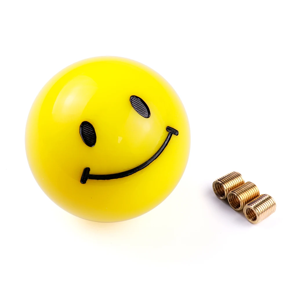 MOON EYES Round Ball Smile Face JDM Tag Auto Schalthebel Schaltknauf Schalthebelkopf – Detail 5