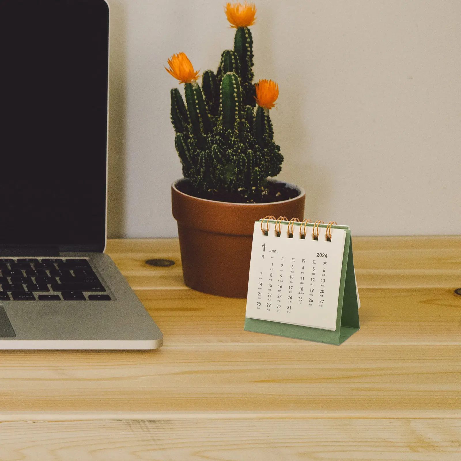 

Aesthetic Desk Calendar Home Office Small Pink Desktop Daily Table Pad Monthly