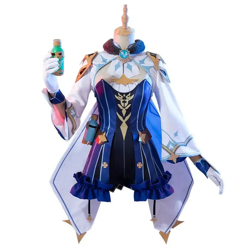 Genshin Impact Sucrose Cosplay Kostuum Volwassen Carnaval Uniform Pruik Anime Halloween Party Outfit Voor Vrouwen Volledige Set Vrouwen Spel