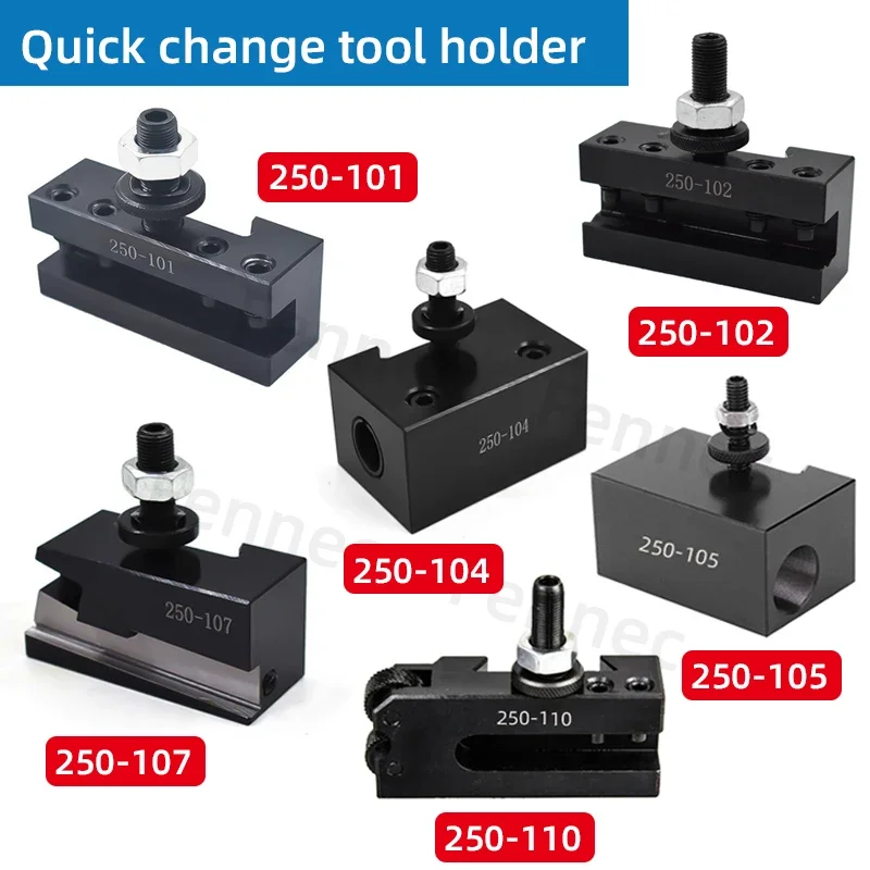 Quick Change Tool Holder Lathe Turning and Facing Tool Holder 250-101 102 104 105 107 110 CNC Lathe Tool Holder Precision