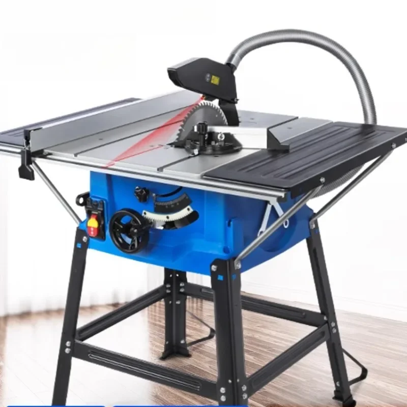 Woodworking table saw Multifunctional household saw table, push table saw power tools
