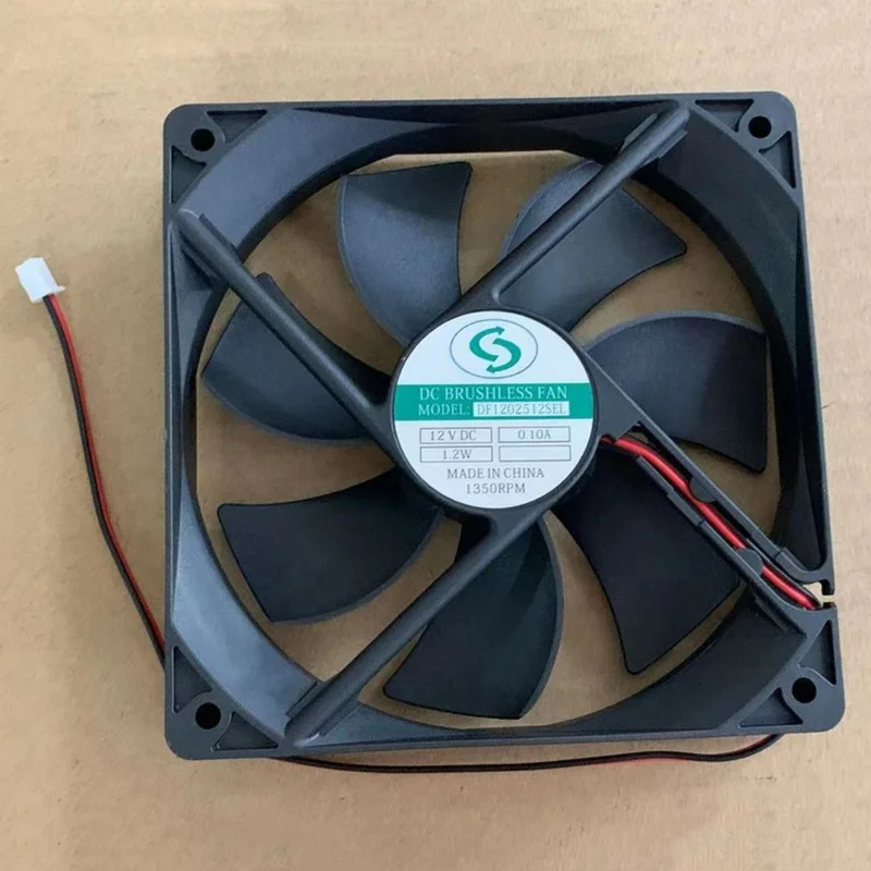 

M New DF1202512SEL 12V 0.10A 1.2W 2-wire Cooling Fan#QW