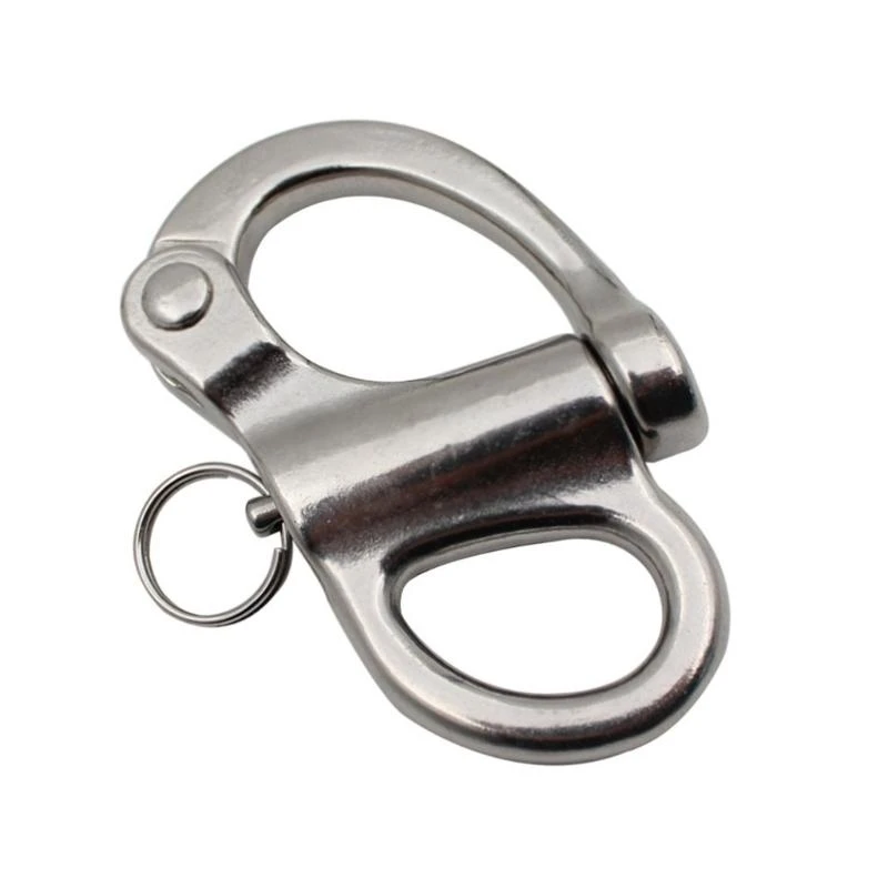 A70F Thép không gỉ Shackle 35/52/69/96mm Xếp đôi chân toàn Xếp khay toàn