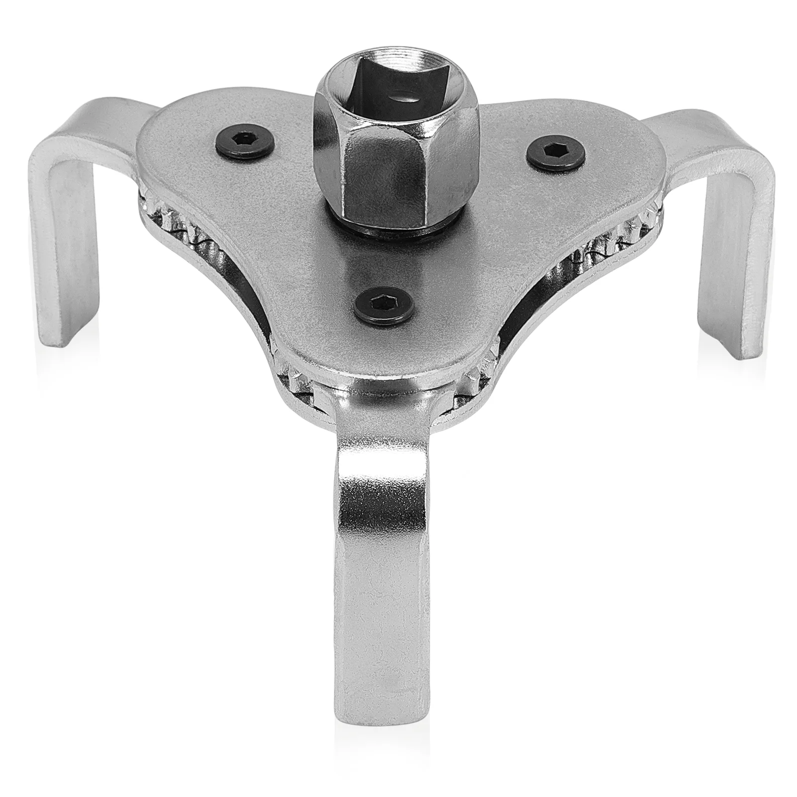 

Universal Oil Filter Wrench Three-claw Oil Grid Wrench Two-way Adjustable Filter Wrench Disassembly and Assembly Filter Tool