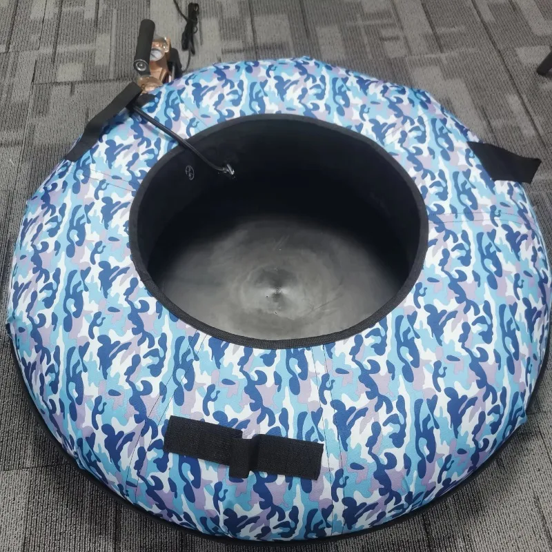 

Customized Winter Sports Snow Tube Sled Plastic Snow Sleds Durable Cold Resistant Outdoor Activity Gear