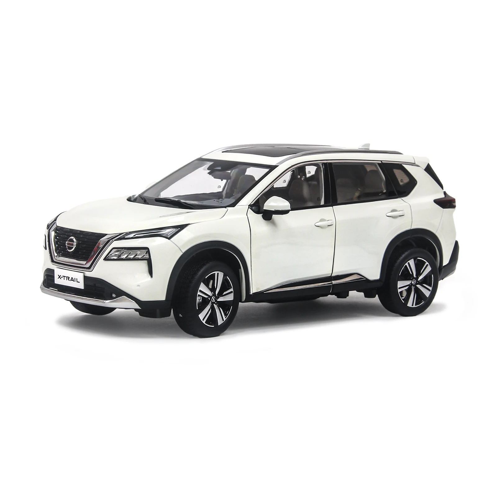 

High Quality Car Model Nissan X-TRAIL 2022 1/18 Diecast Metal Static Vehicle Models Adult Collections Kids Toys Christmas Gifts
