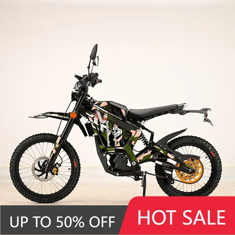 QQW High Speed Young Rider Electric Motorcycle Long Range Commuting with Powerful 3000 Watt Motor 72V Voltage